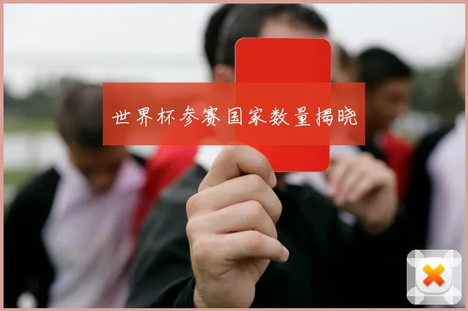 世界杯参赛国家数量揭晓