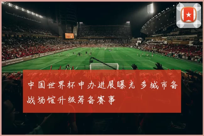 中国世界杯申办进展曝光 多城市备战场馆升级筹备赛事